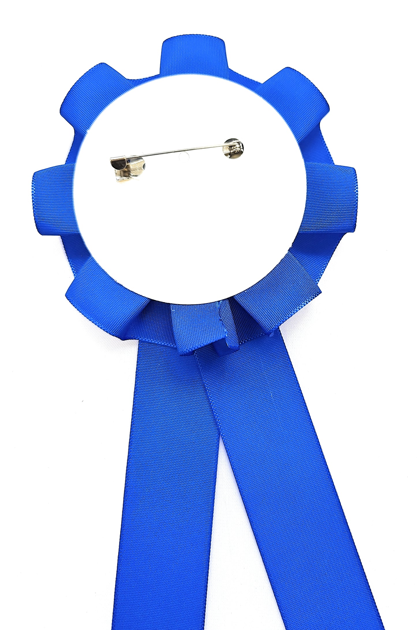 12 X 1 Tier 1st to 3rd Rosettes 25mm Ribbon Rosette Pins School Prizes