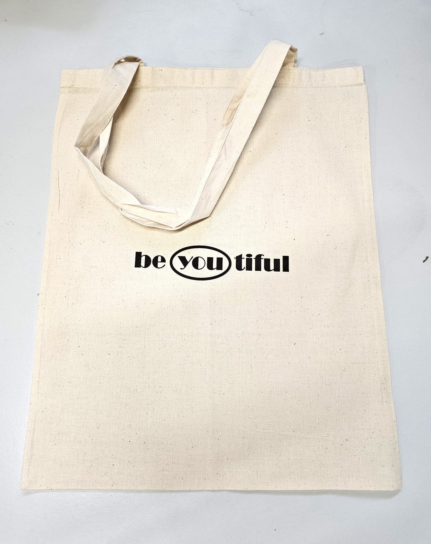 BeYouTiful Tote Bags printed on both sides Large 50cm x 40cm