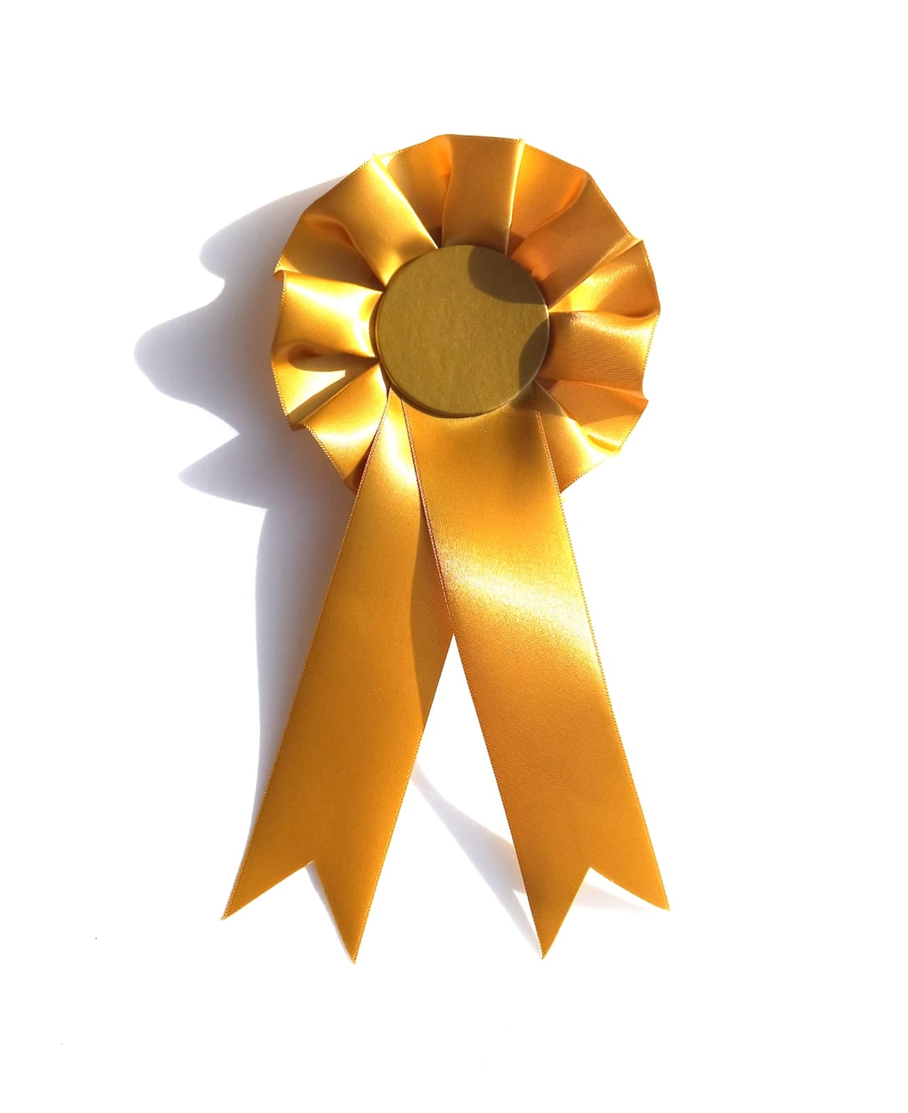 10 X 1 Tier Gold Rosettes