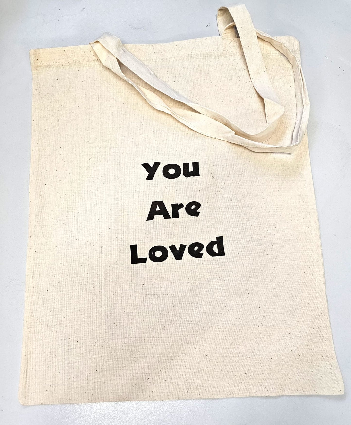 You Are Loved Tote Bags printed on both sides Large 50cm x 40cm